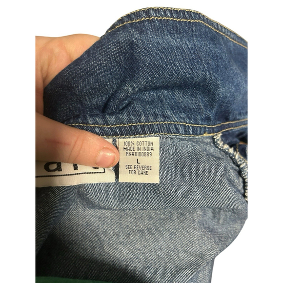 Karen Hart Embroidered Jean Denim Jacket - Picture 4 of 6